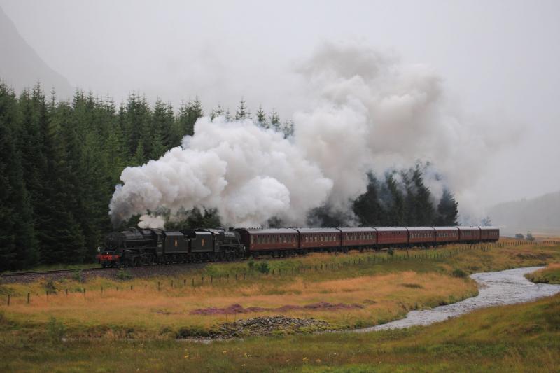 Photo of 44871 and 45407 Glen Lochy