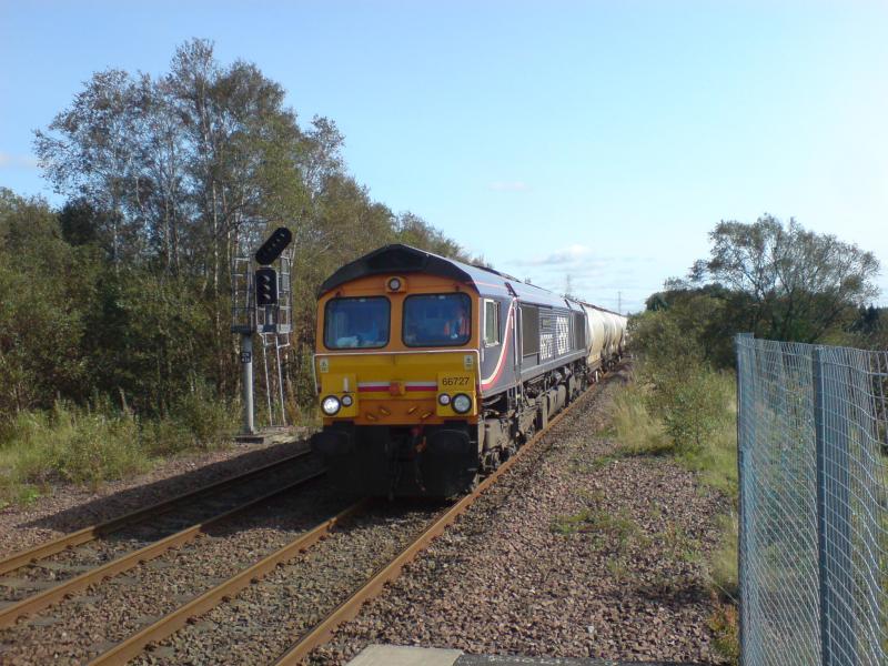 Photo of 66727 at Gartcosh