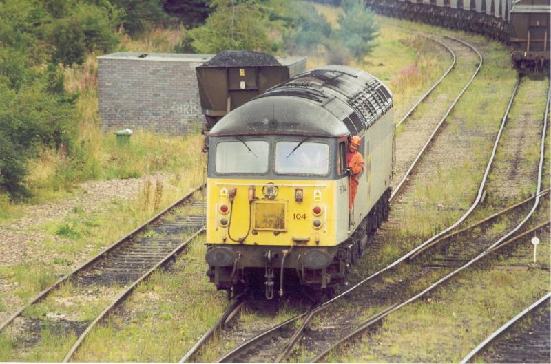 Photo of 56104 shunting at Cockenzie