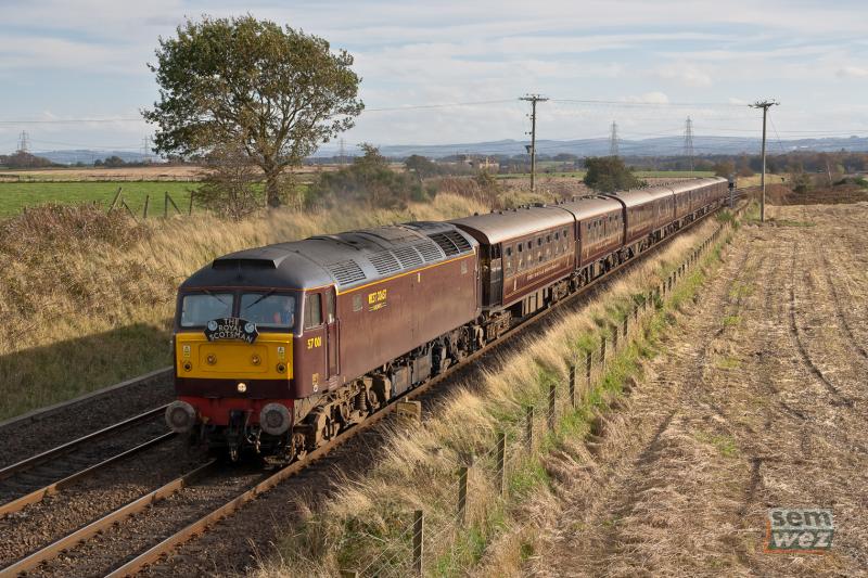 Photo of 2011 Oct 28 - 57001 1Z23 Edinburgh Waverley-Gleneagles @ Plean