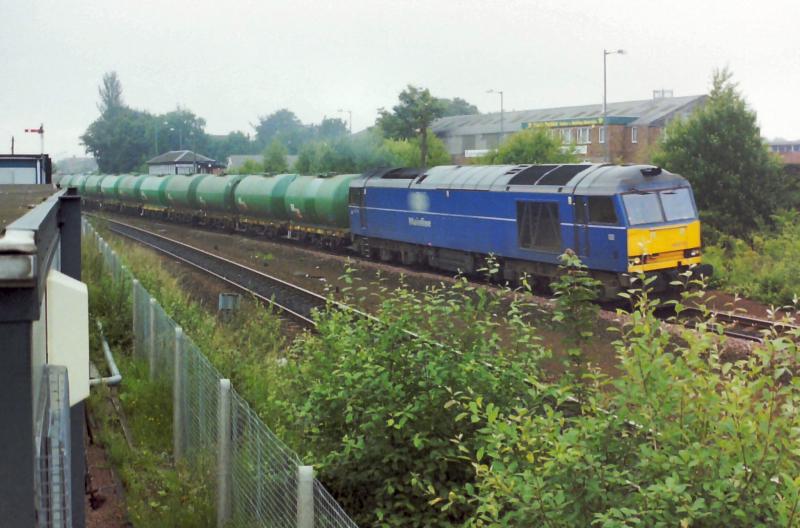 Photo of 60078 leaves Larbert with 6D71 for Grangemouth. 