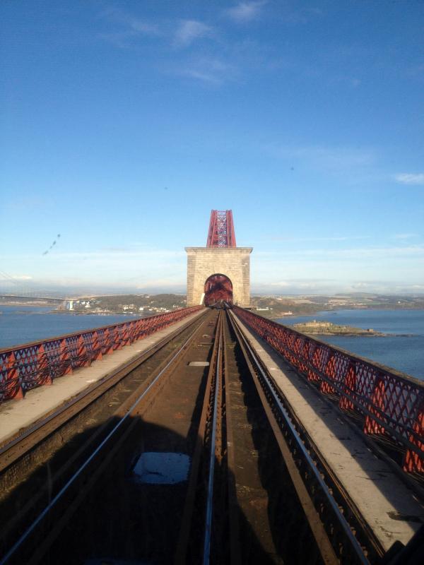 Photo of Forth Bridge from a more unusual angle