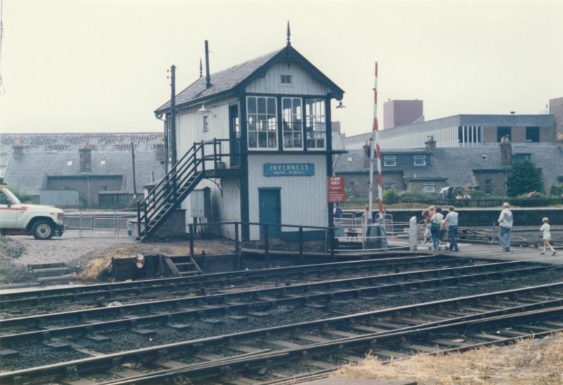 Photo of Inverness Rose St Signal Box