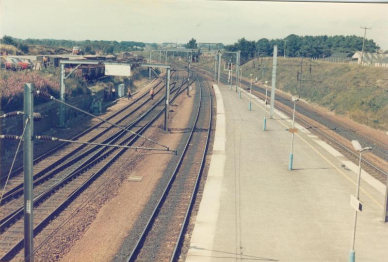 Photo of Looking north at Carstairs