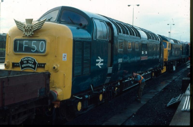 Photo of D9000 Perth April 1985