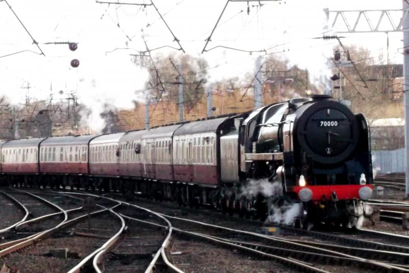 Photo of 70000 at Carlisle