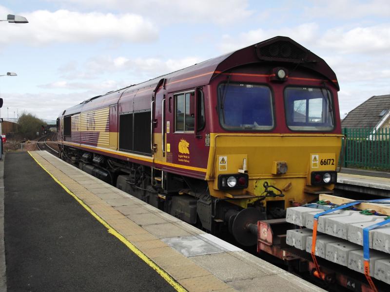 Photo of 66172 on 6K05 Millerhill to Camelon