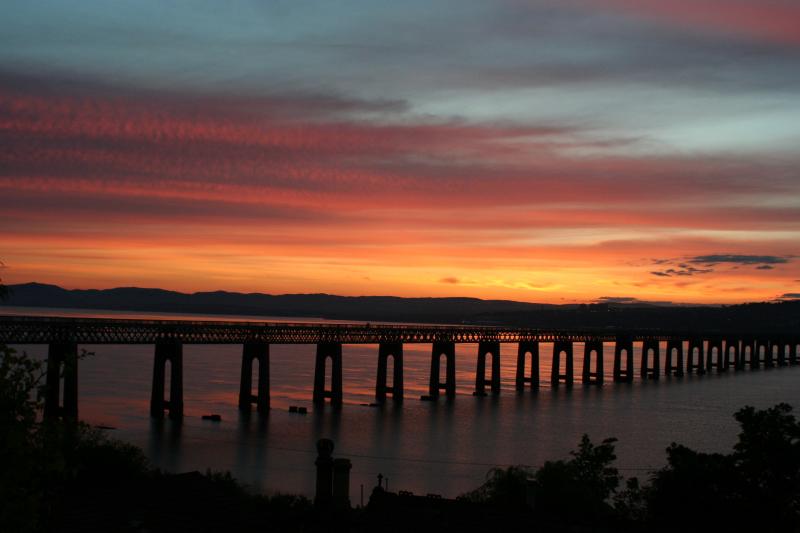 Photo of Sunset at the Tay Rail Bridge