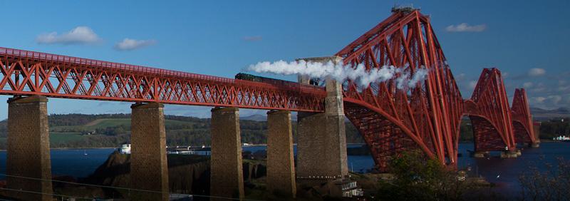 Photo of 46115 on the Forth Bridge