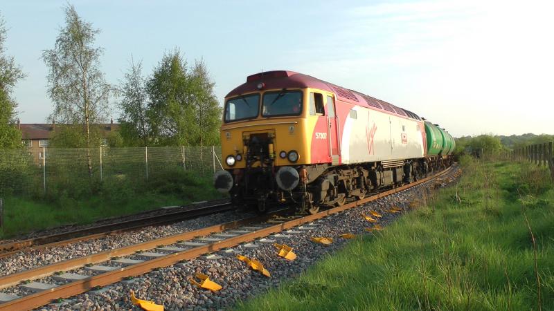 Photo of Virgin 57307 Lady Penelope 6Z47 Prestwick empty fuel tanks 23/05/12