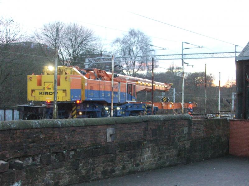 Photo of Grant Rail KIROW Lifting Track Panels