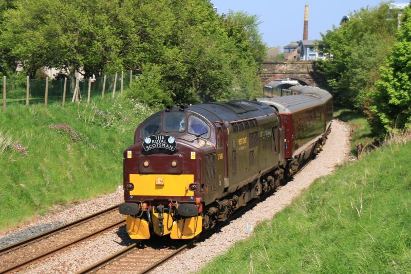 Photo of 37685 on Royal Scotsman