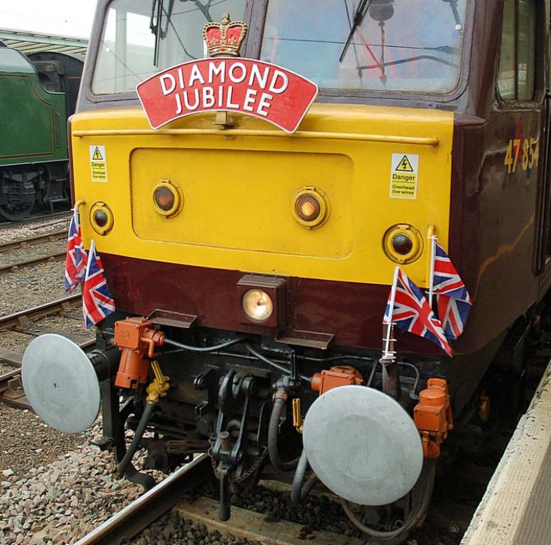 Photo of 47854 'Diamond Jubilee' at Carlisle 2 June 2012