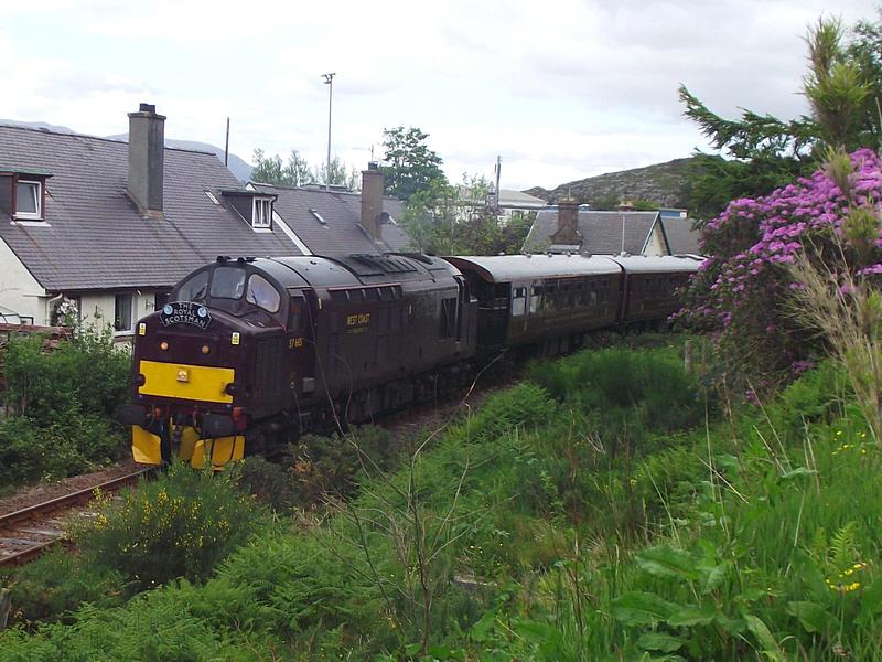 Photo of Royal Scotsman at Plockton.