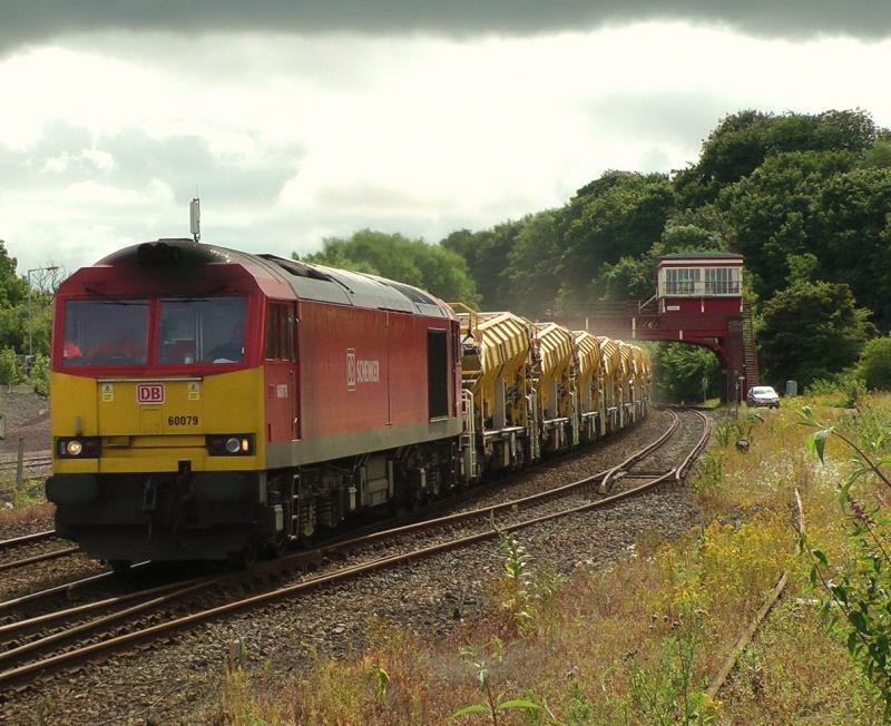 Photo of 60079 passing Hexham 29/07/12