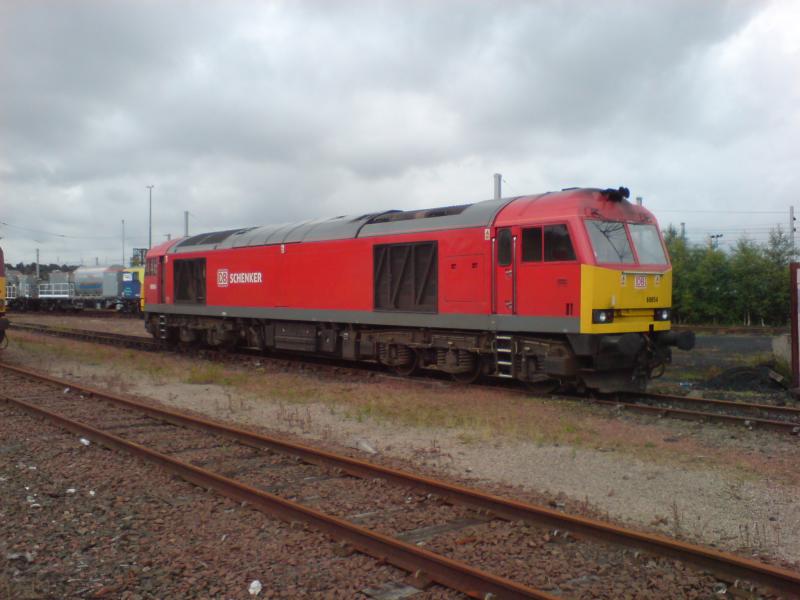 Photo of 60054 stabled at Mossend Down Yard