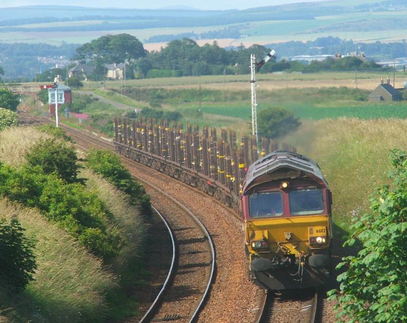 Photo of 66112 6D83 Usan in the 'olden days'