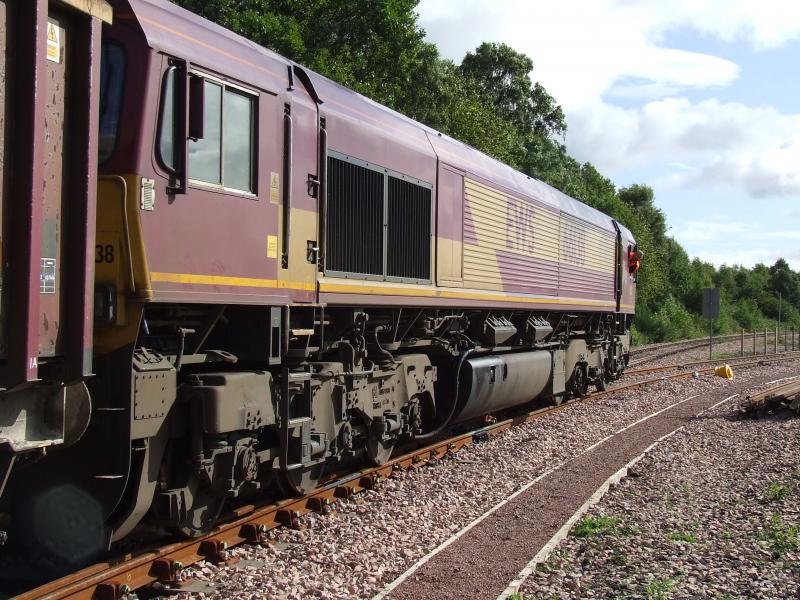 Photo of 66138 enters Earlseat Loop