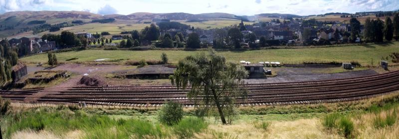 Photo of Blackford sidings Panorama