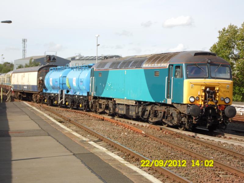 Photo of 57314 arriving at kilmarnock