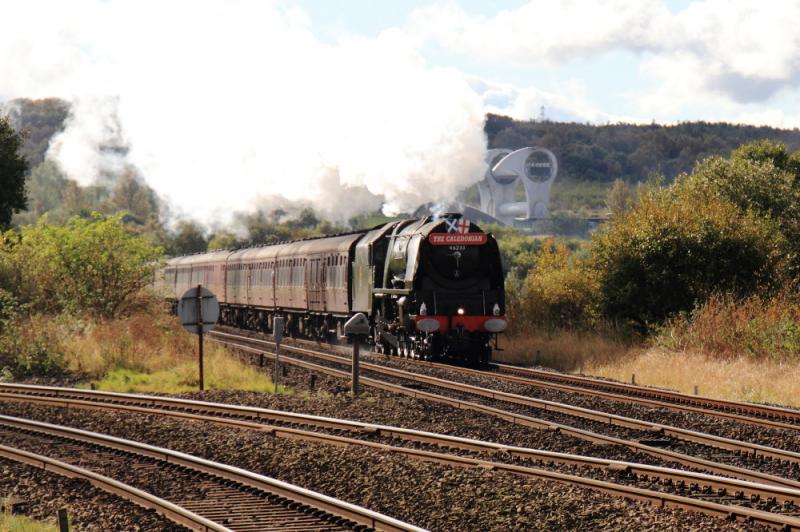 Photo of 46233 at Larbert Jct