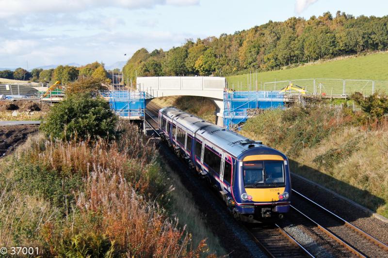 Photo of New road bridge near Plean