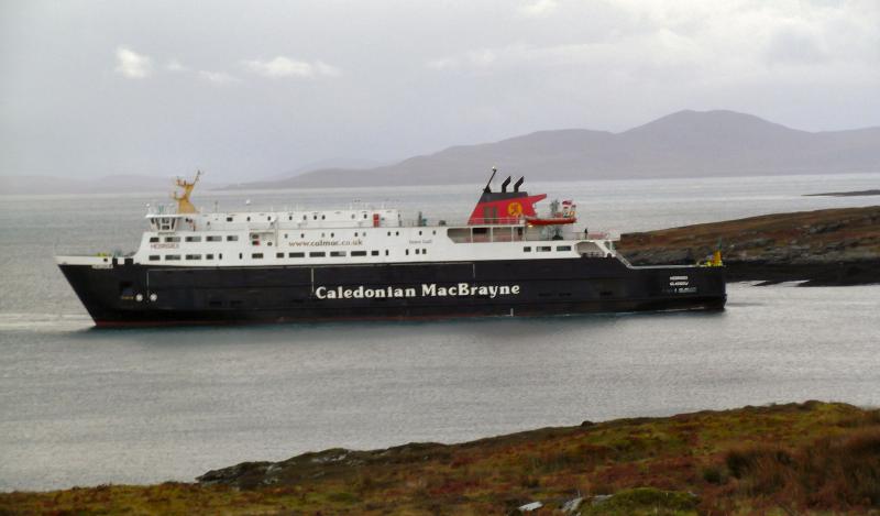 Photo of Hebrides makes its Colonsay debut.