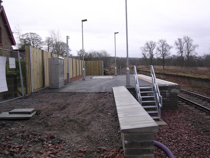 Photo of Conon Bridge - New Station Construction 