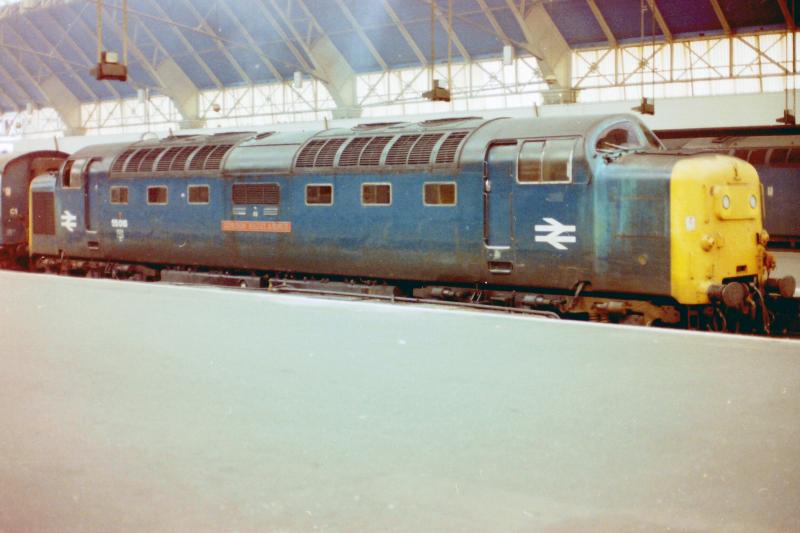 Photo of 55016 - 1200 Scarboro - Glasgow at Queen Street - 25th July 1981