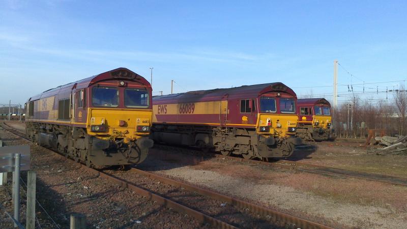 Photo of Trio of 66's at Mossend