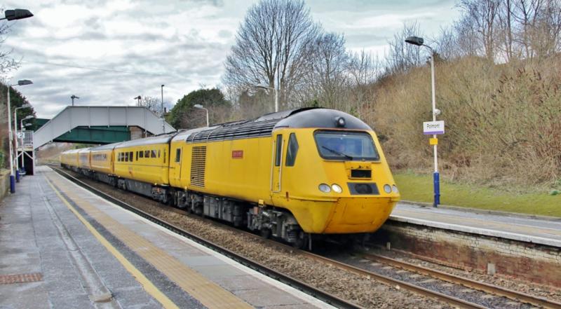 Photo of HST Test Train.