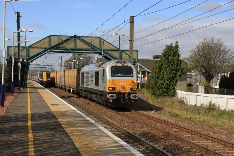 Photo of 67029 at Prestonpans