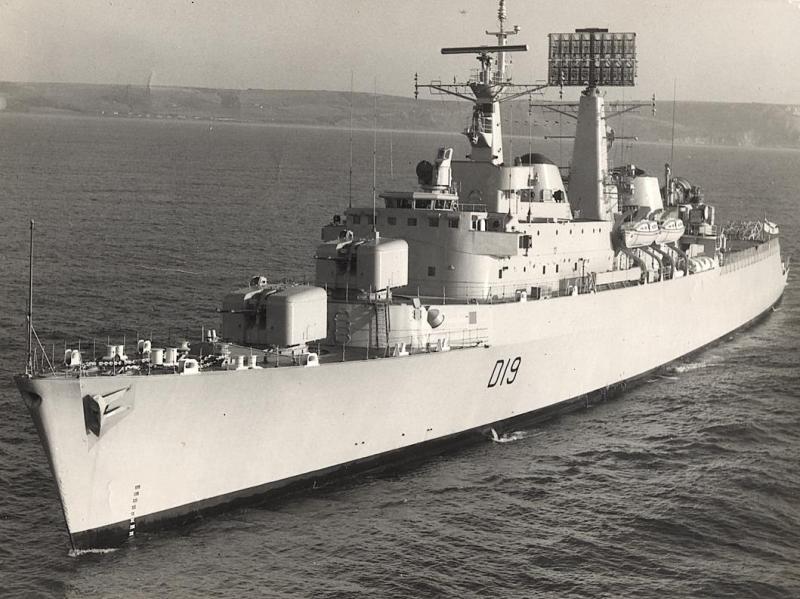 Photo of HMS Glamorgan