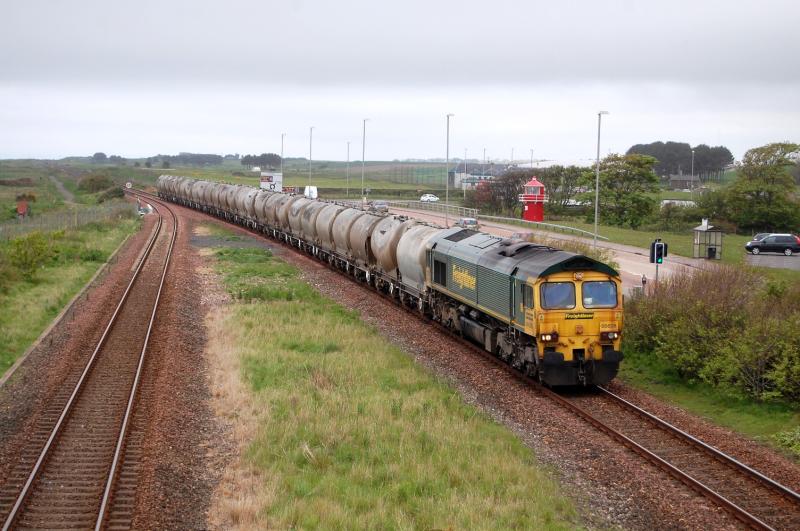 Photo of 66605 6A65 Oxwellmains - Aberdeen 5/6/2013