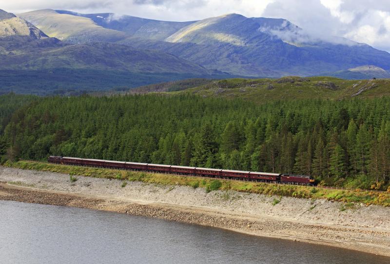 Photo of Royal Scotsman at Loch Treig