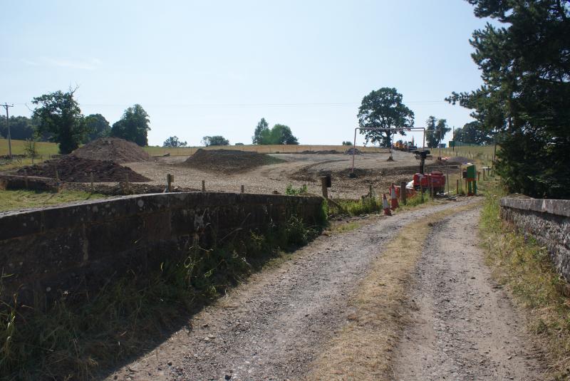 Photo of Mill of Keir EGIP works no.2 on 21.07.13