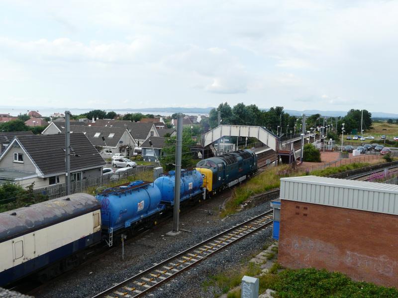 Photo of Deltic 22 departing from Barassie