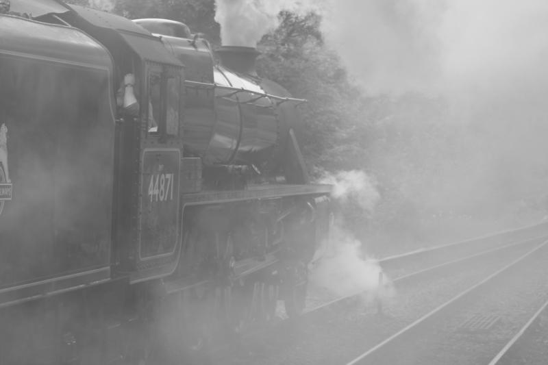 Photo of A Black Five at Glenfinnan