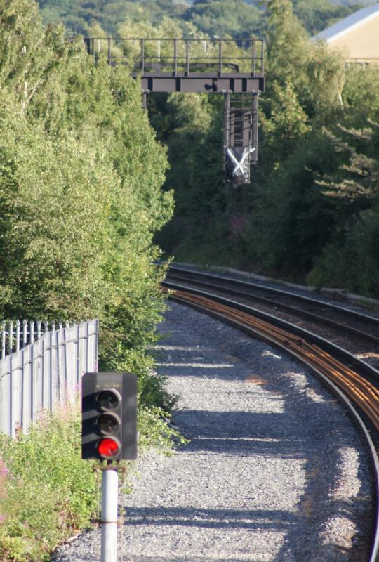 Photo of Existing SM71 with the gantry for new SM14 and SM16 in the background