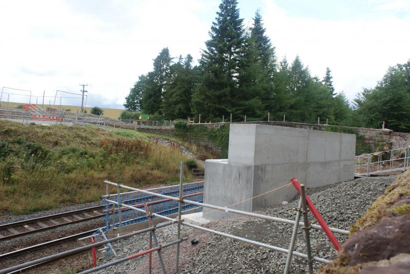 Photo of The view at Mill of Keir Overbridge on 11.08.13