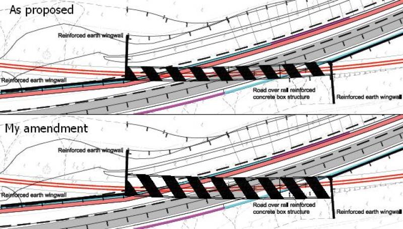 Photo of A7 Bridge over Borders Line Amendment