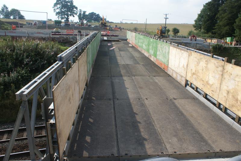 Photo of Mill of Keir Temp. Bridge 25.08.13