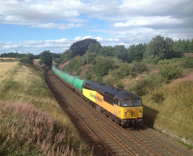 Photo of 56105 Linkswood empties near Markinch