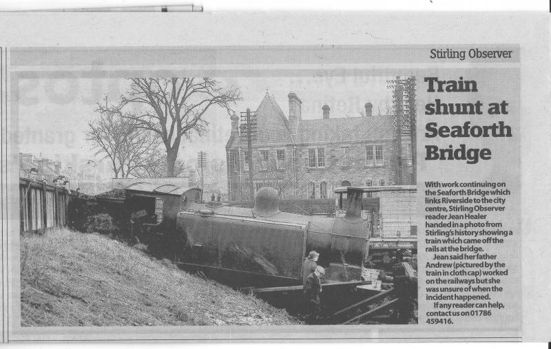 Photo of Steam Derailment at Stirling