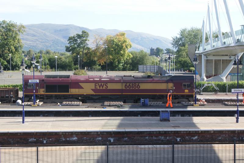 Photo of 66186 at Stirling 14.09.13