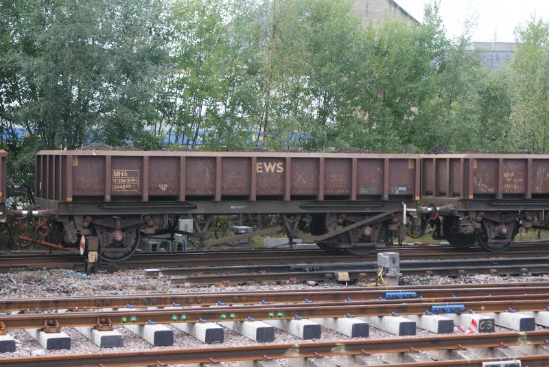 Photo of The extent of the Kerse Road track lowering replacement works