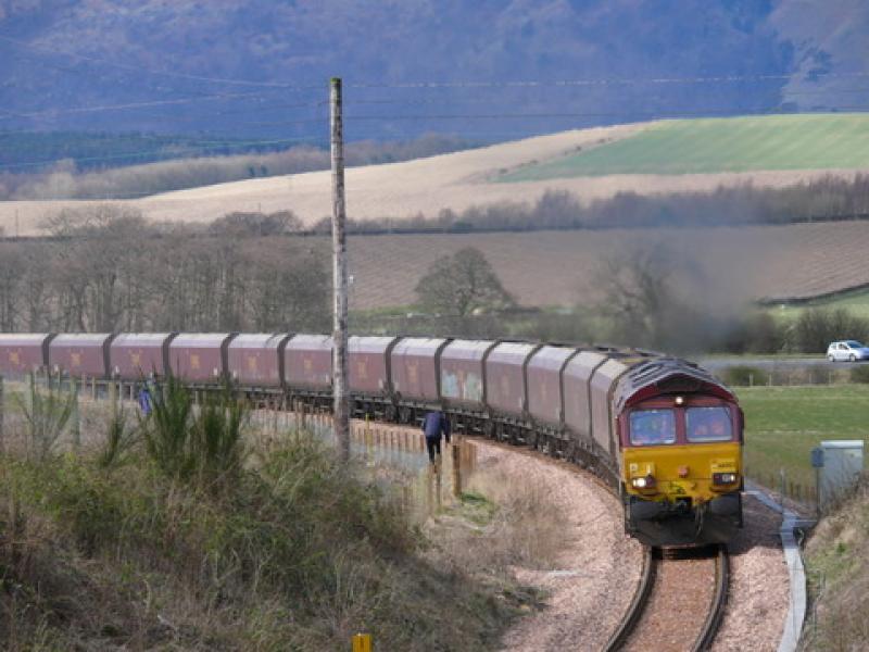 Photo of SAK first coal train