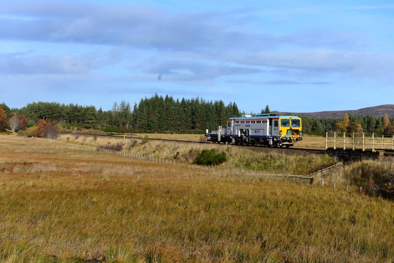 Photo of Southbound Tamper near Moy,Inverness