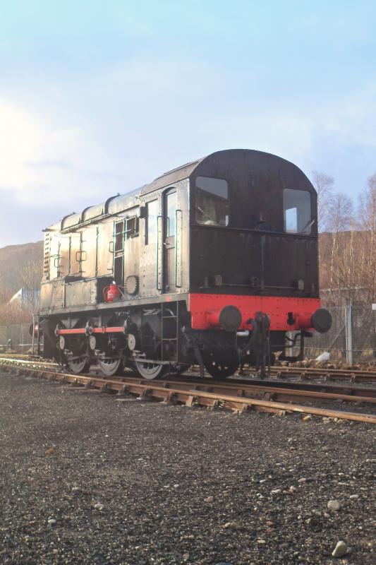 Photo of A Devious Looking Diesel at Strathspey 