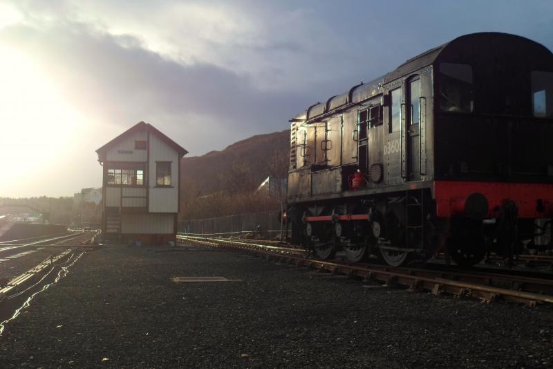 Photo of A Devious Looking Diesel at Strathspey 